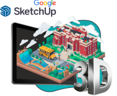 Google SketchUp - Школа программирования для детей, компьютерные курсы для школьников, начинающих и подростков - KIBERone г. Петрозаводск